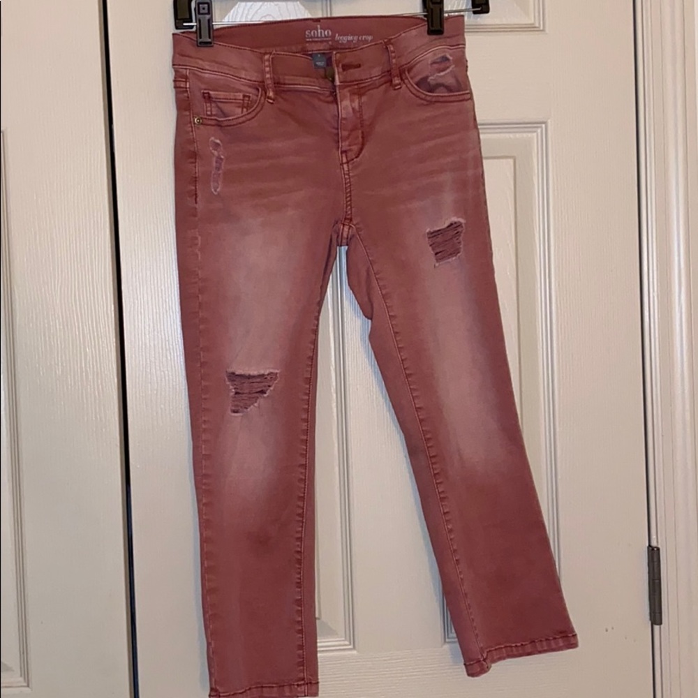 New York & Company soho legging crop jeans